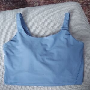 Old Navy Sky Blue Longline Sports Bra | XL